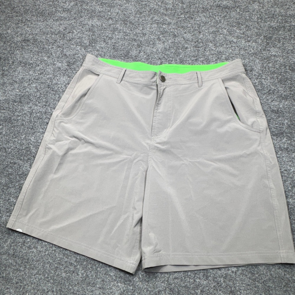 Free Fly Shorts Mens 38 Gray Bamboo Hybrid Performance Golf Outdoor Gorpcore